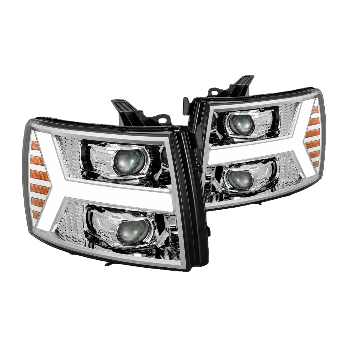 Alpharex Luxx Headlights - CHEVY Duramax (2008-2013) - Image 2