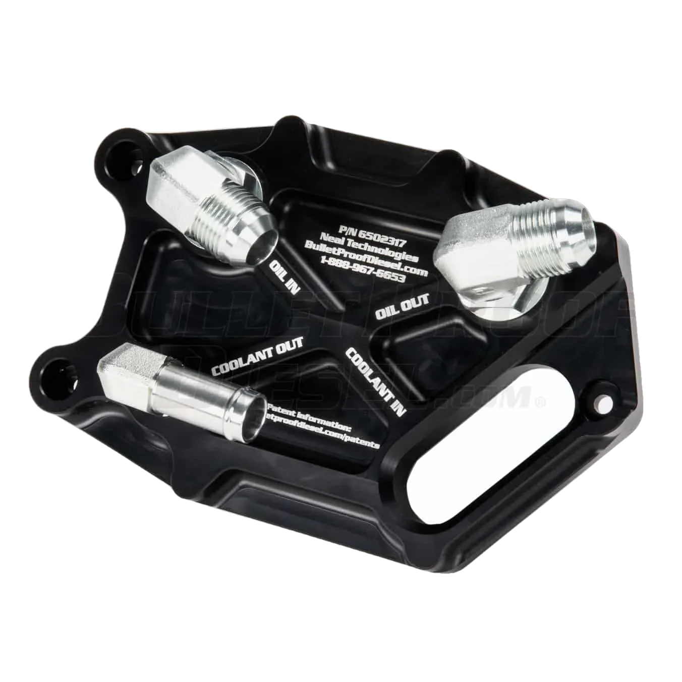 BPD Diesel OEM Oil Cooler Relocation kit  - 6.0 Powerstroke (2003-2007) - Image 4
