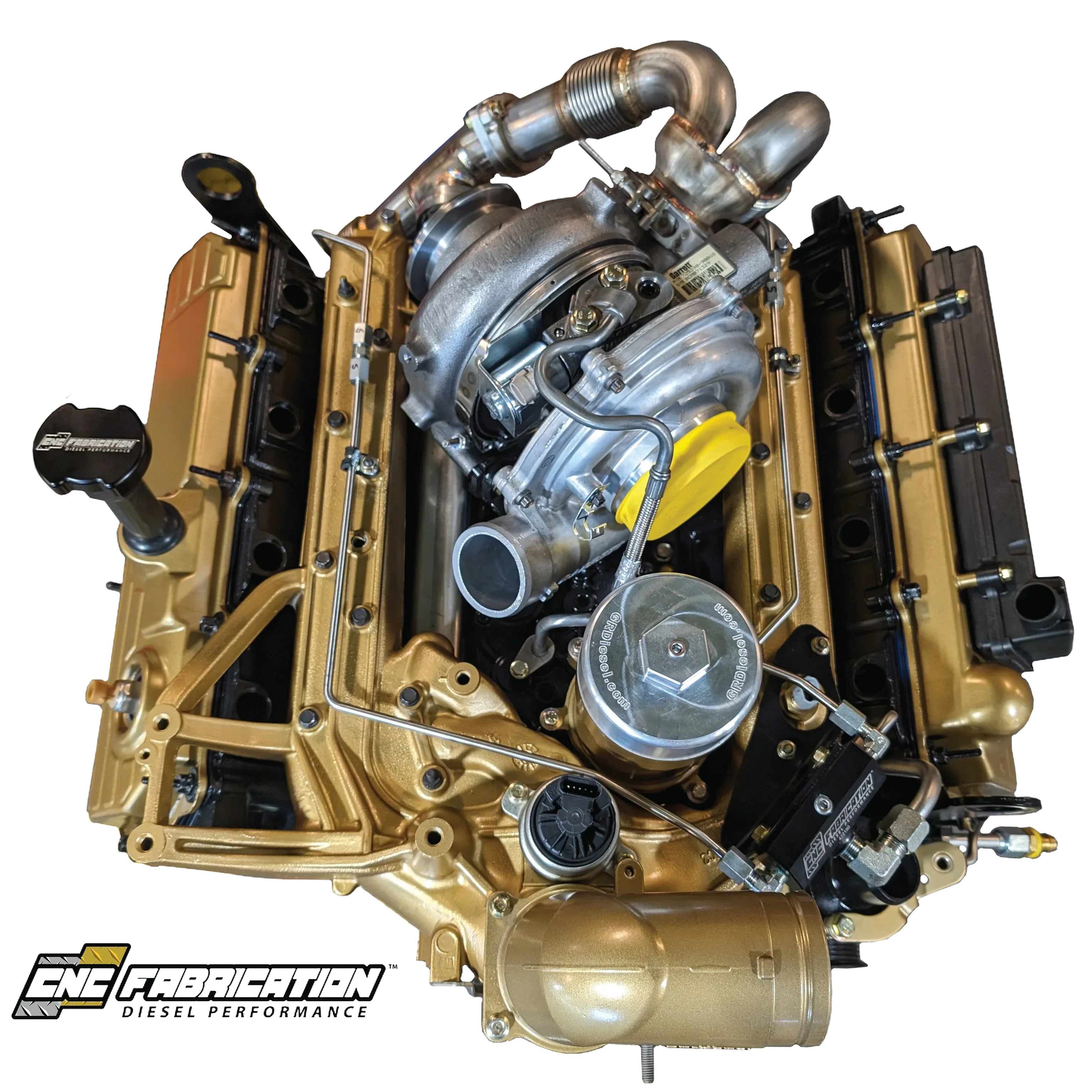 CNC Fab 4-Line Feed Fuel Line Kit - 6.0 Powerstroke (2003-2007) - Image 3