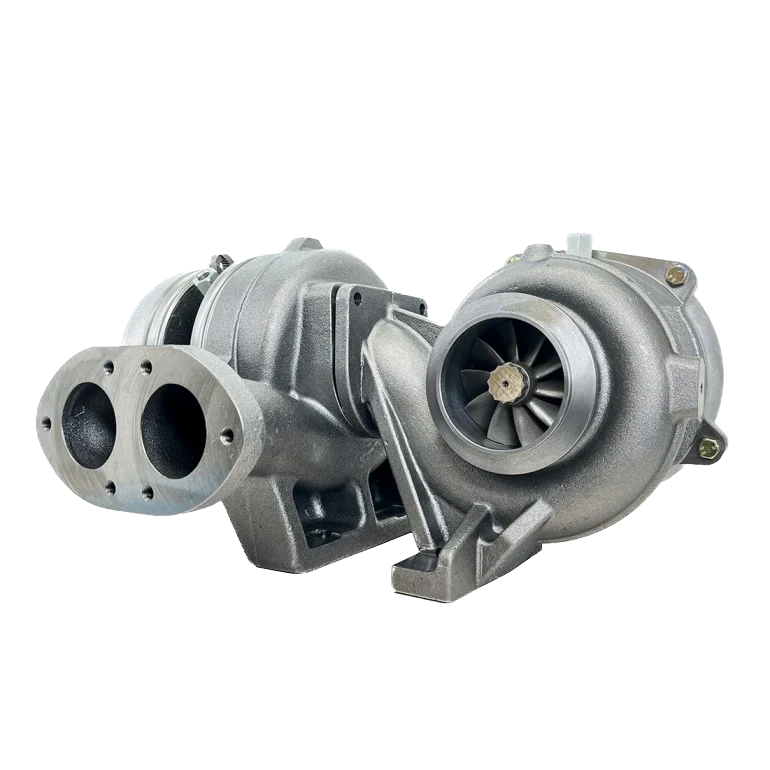 KC Fusion Compound Turbos - (Stage 1 High Pressure & Stage 1 & 2 Low Pressure Turbos) - 6.4 Powerstroke (2008-2010) - Image 3