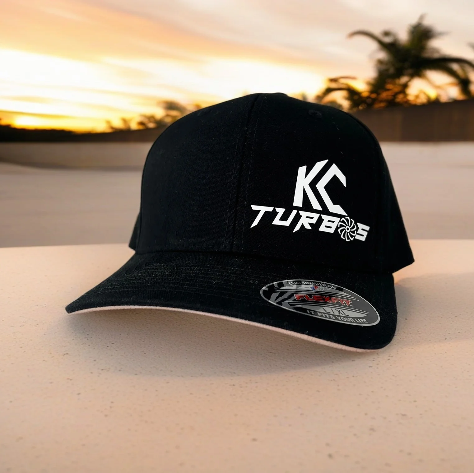 KC Turbos Black Hat - Flex Fit Original - Image 3
