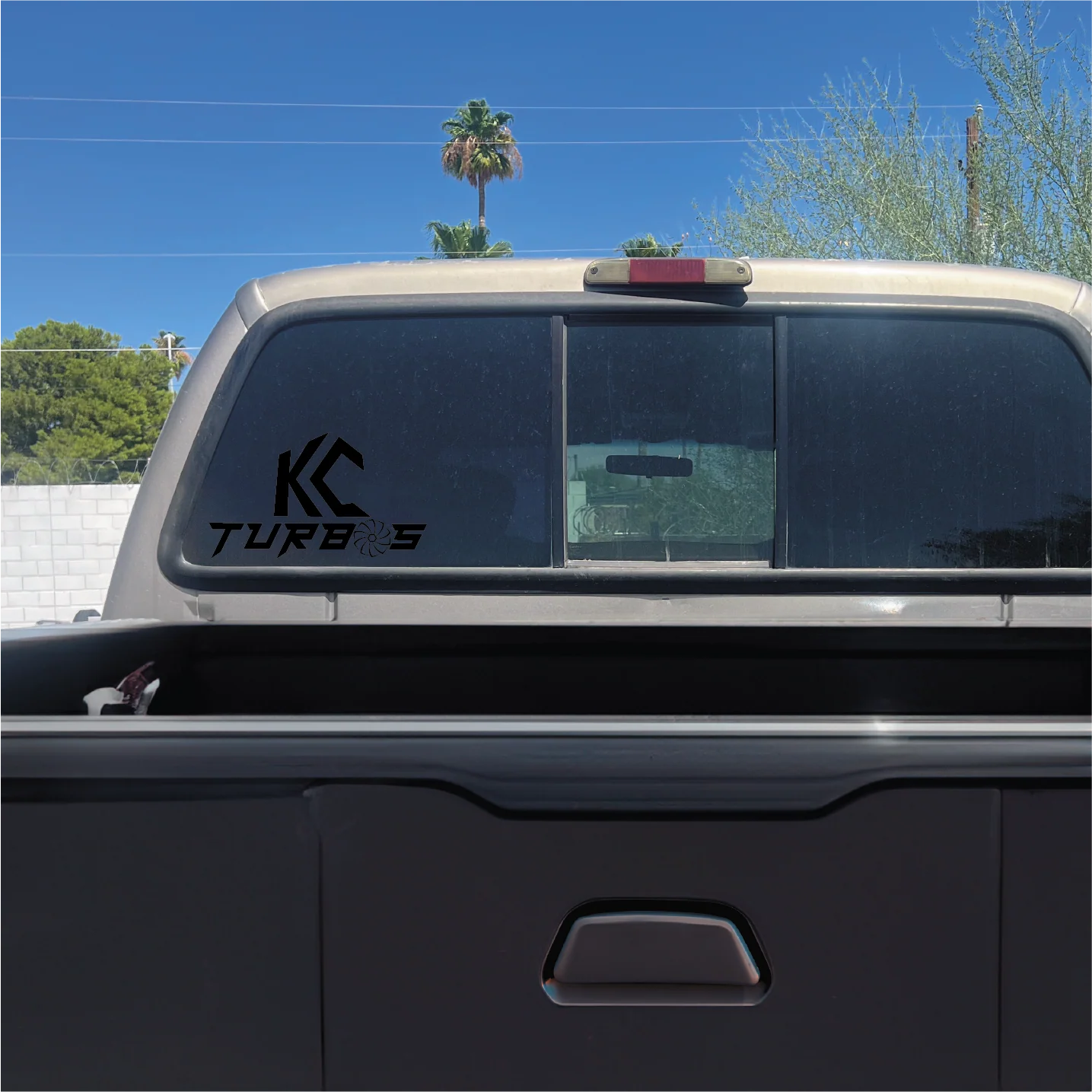 KC Turbos Original Logo - Vinyl Decal - Image 3