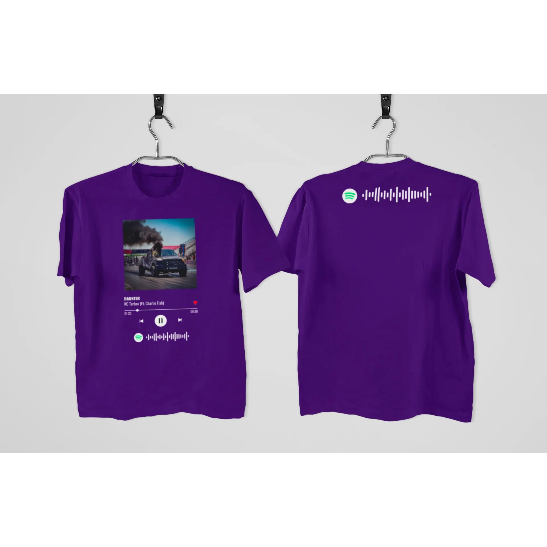 KC Spotify Song T-Shirt - Haunter - Image 3