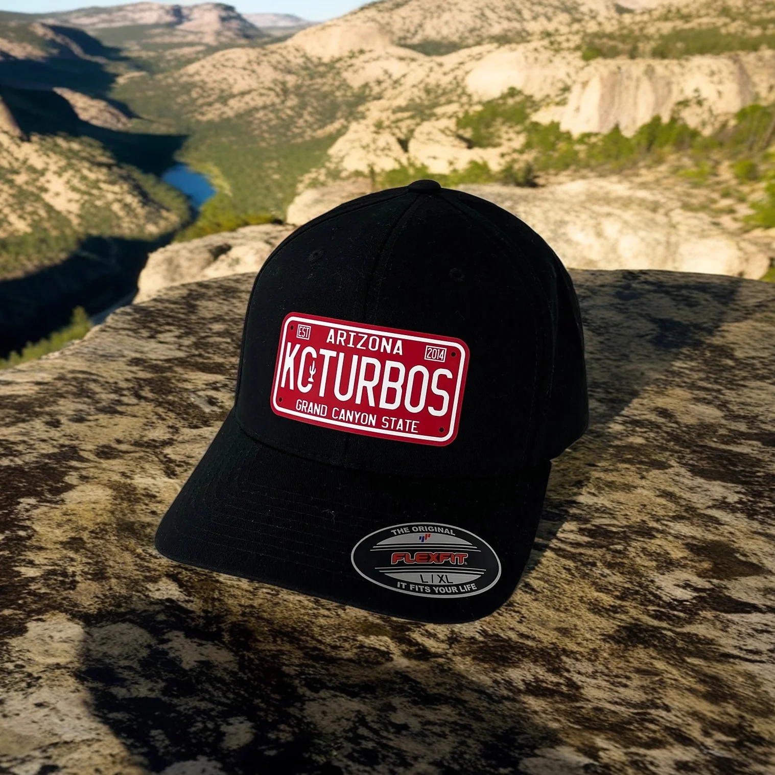 KC Turbos AZ Plate Hat - Flex Fit Original - Image 2