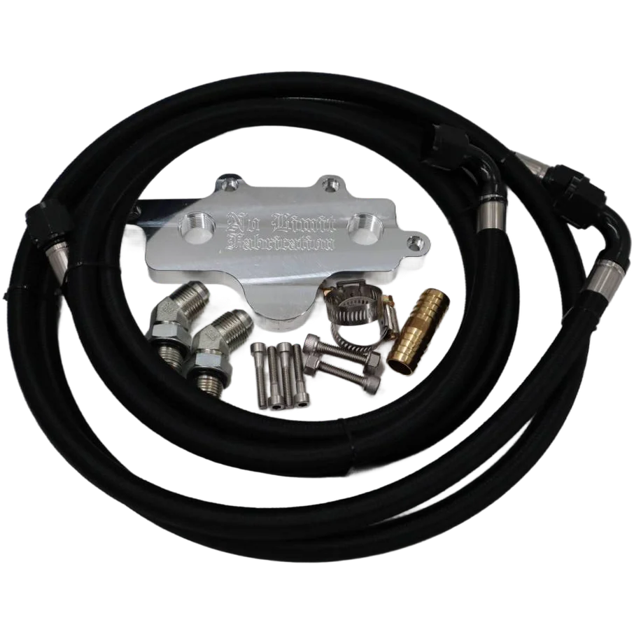 No Limit Oil Cooler Relocation Kit- 6.7 Powerstroke (2011-2016) - Image 2