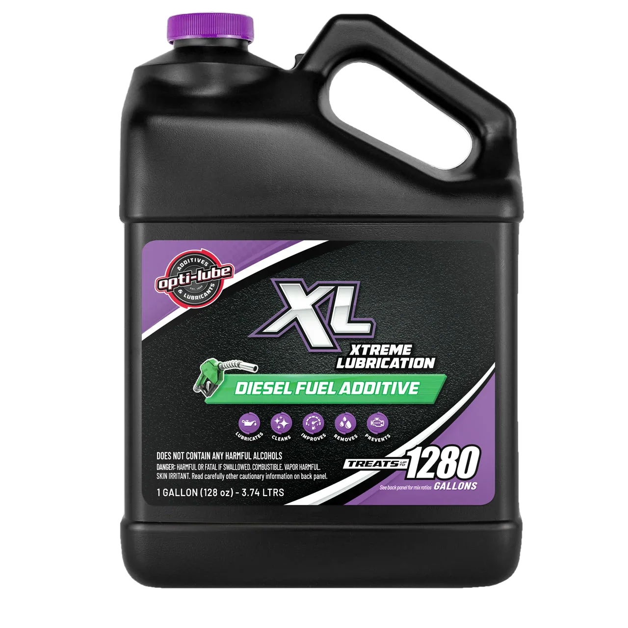 Opti-Lube XL Xtreme Lubricant Diesel Fuel Additive: 1 Gallon Without Accessories, Treats up to 1,280 Gallons