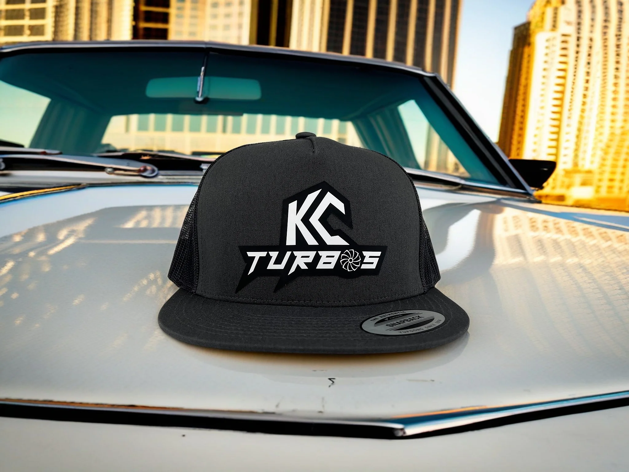 KC Turbos Gray Hat - Snapback Original - Image 3