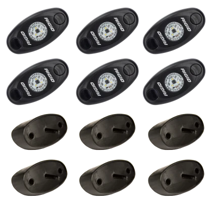 Rigid Industries A-Series LED Rock Light Kit (Cool White)