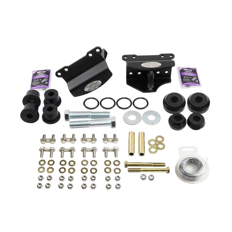 S&B Under Frame Traction Bar Mount Kit - Powerstroke/Duramax/Cummins (2011+)