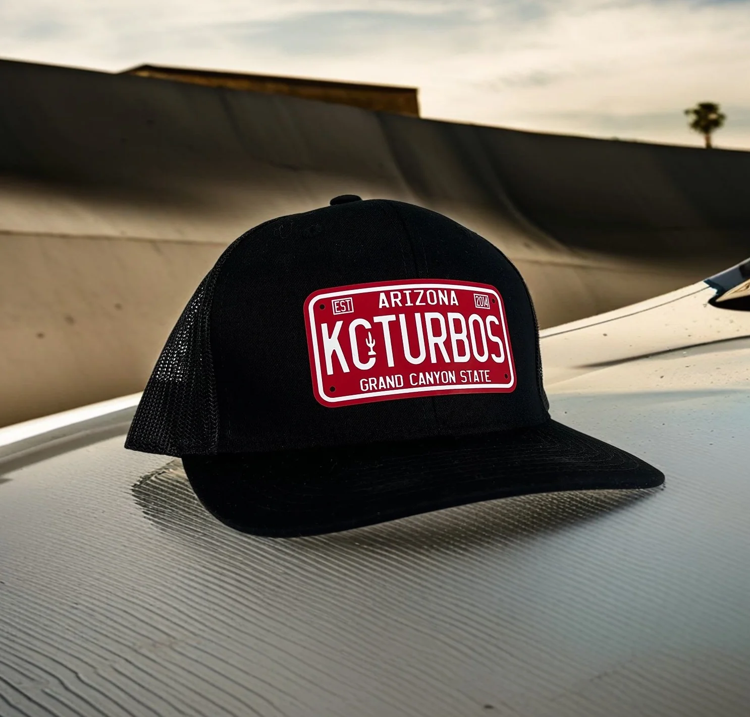 KC Turbos AZ Plate Hat - Snapback Original - Image 3